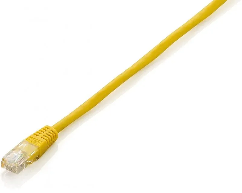 Cabo de Rede EQUIP U/UTP Cat.6 0,5m Amarelo