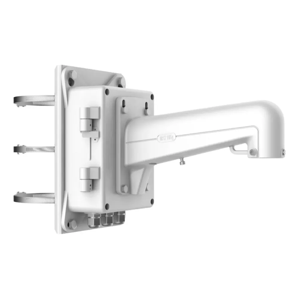 Suporte de Poste Hikvision Branco - DS-1602ZJ-BOX-POLE