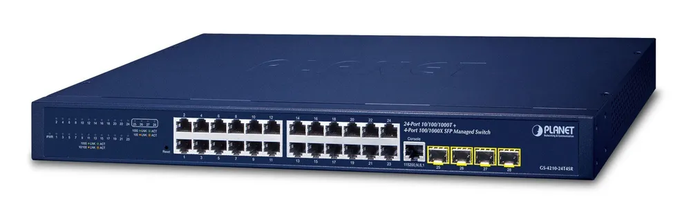 Planet GS-4210-24T4SR Switch Ethernet Gigabit Gerido GS-4210-24T4SR