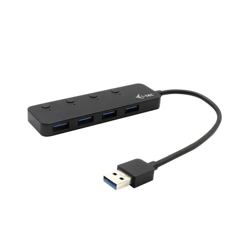Hub 4 Portas I-TEC USB 3.0 Metal