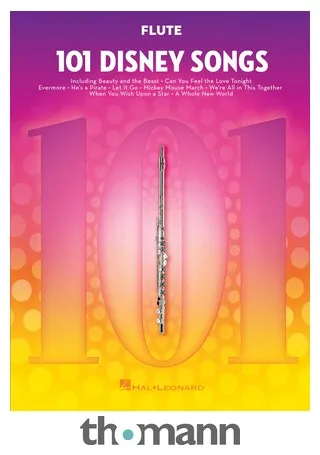 Hal Leonard 101 Disney Songs Flute
