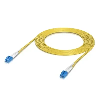 Cabo Fibra Óptica Ubiquiti OS2 Duplex LC 3m (50 unidades) - UACC-OFC-S2-LULU-3M-50