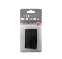 Porta Palhetas Rico ReedGard IV Preto Clarinete/Alto/Soprano