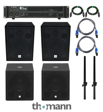 the box PA 18 ECO MKII Amp Bundle