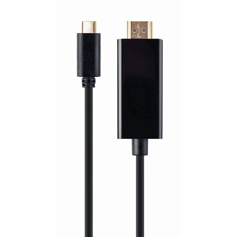 Cabo Gembird USB-C para HDMI 4K 30Hz 2m Preto