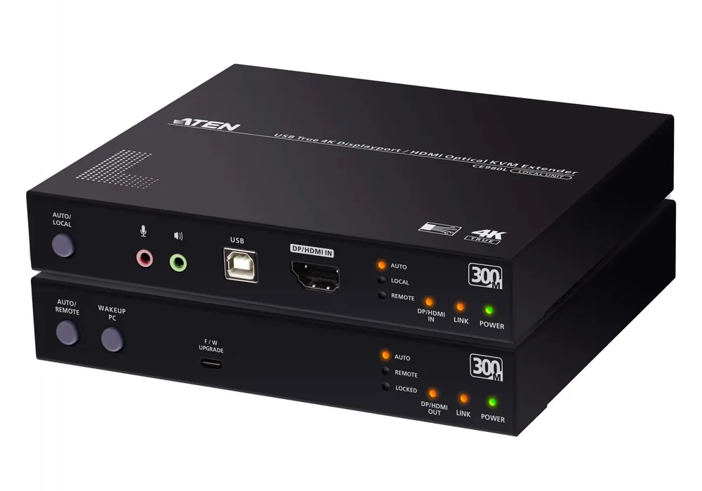 Aten CE980-AT-G HDMI/DP/USB Ótico KVM Extensor (True CE980-AT-G