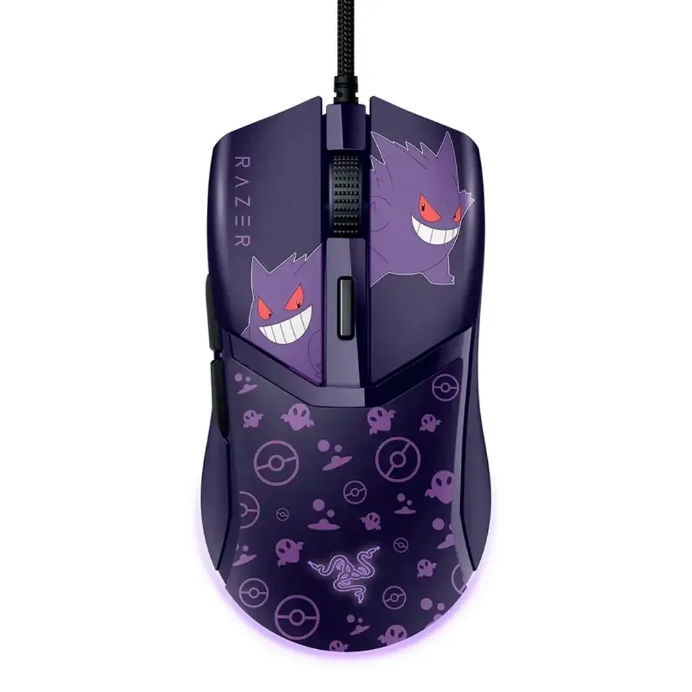 Rato Óptico Razer Cobra RGB 8500 DPI Pokémon Gengar Edition