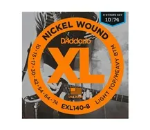 Jogo cordas guitarra elétrica D'Addario EXL1408 010-074