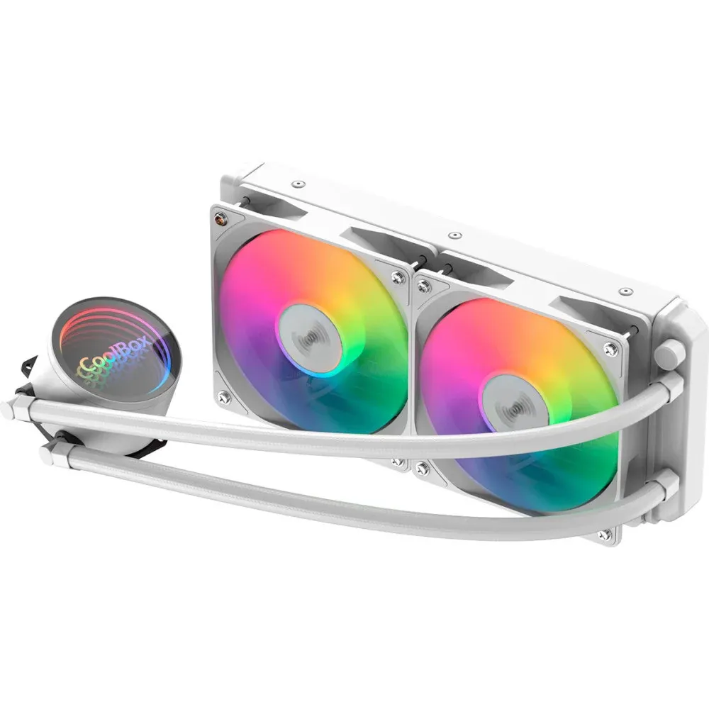 Refrigeração Líquida CoolBox Infinite Liquid240 240mm 2 Ventoinhas ARGB