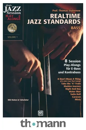 Alfred Music Publishing Realtime Jazz Standards Bass