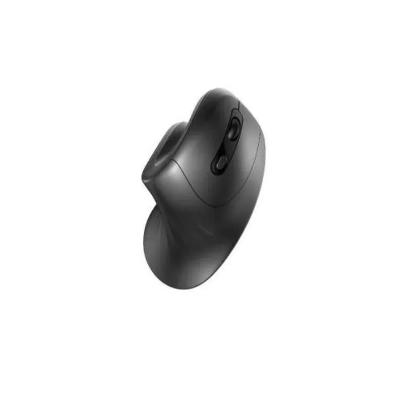 Rato Nilox Vertical Ergonómico Wireless Bluetooth 3200DPI Preto 6 Botões Plug and Play