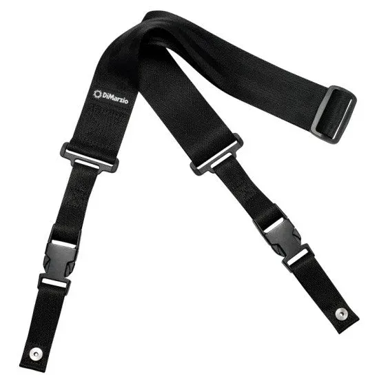 DiMarzio Clip Lock Strap DD2200 Bk