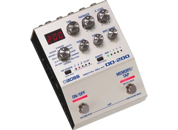 BOSS DD-200 DELAY DIGITAL c/ Looper 32-bits 96kHz