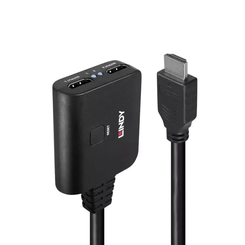 2 PORT HDMI 4K60 SPLITTER CABLE