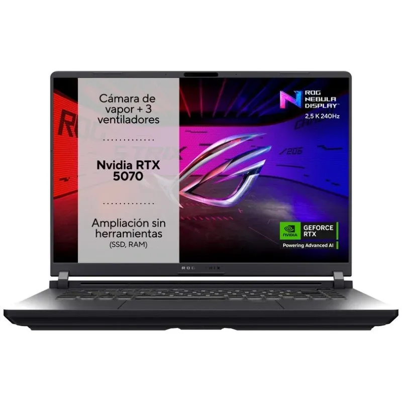 Portátil ASUS ROG Strix G16 G615JPR-S5003 16" Intel Core i7-14650HX 32GB 1TB SSD RTX 5070 Sem SO