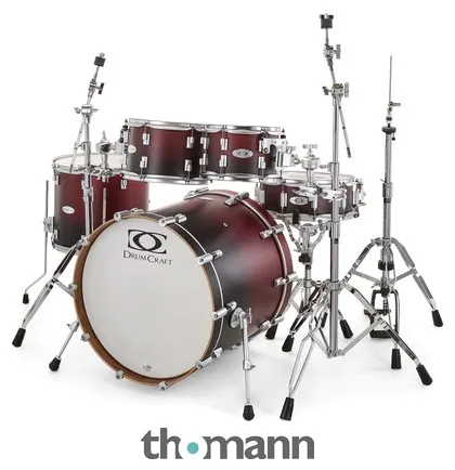 DrumCraft Series 6 Standard Red Fade