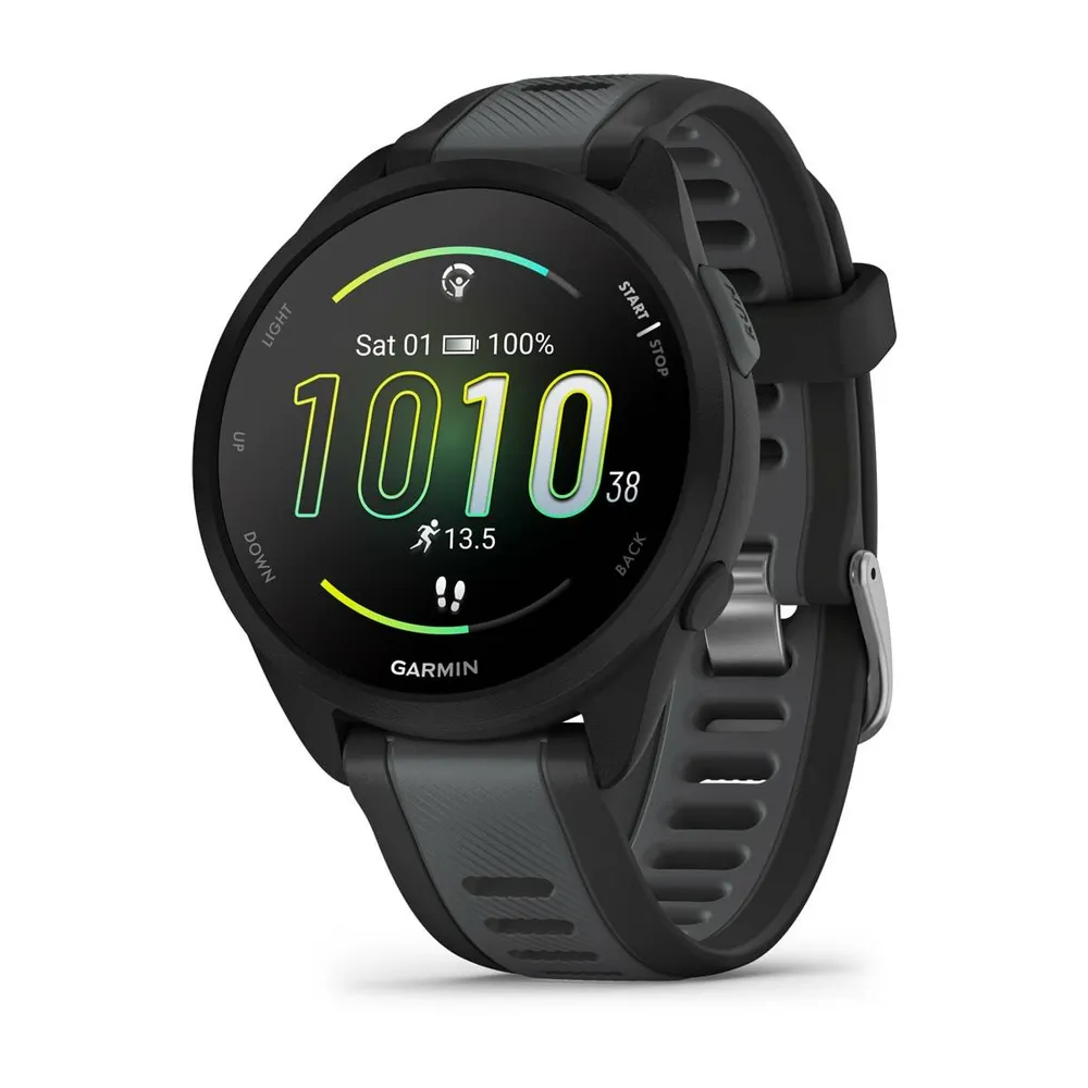 Smartwatch Garmin Forerunner 165 Music Preto/Cinzento Ardósia