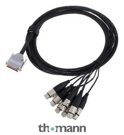 pro snake SUB-D 25pin-XLRF