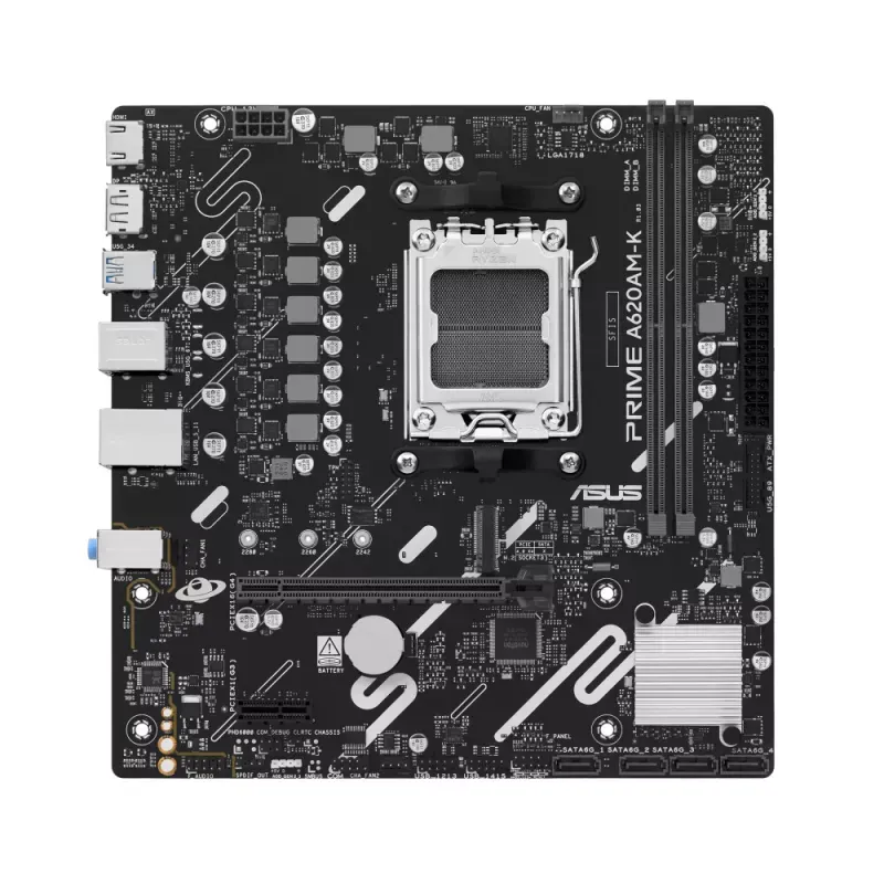 ASUS MB A620M-K PRIME AM5 2DDR5 128GB HDMI DP MATX