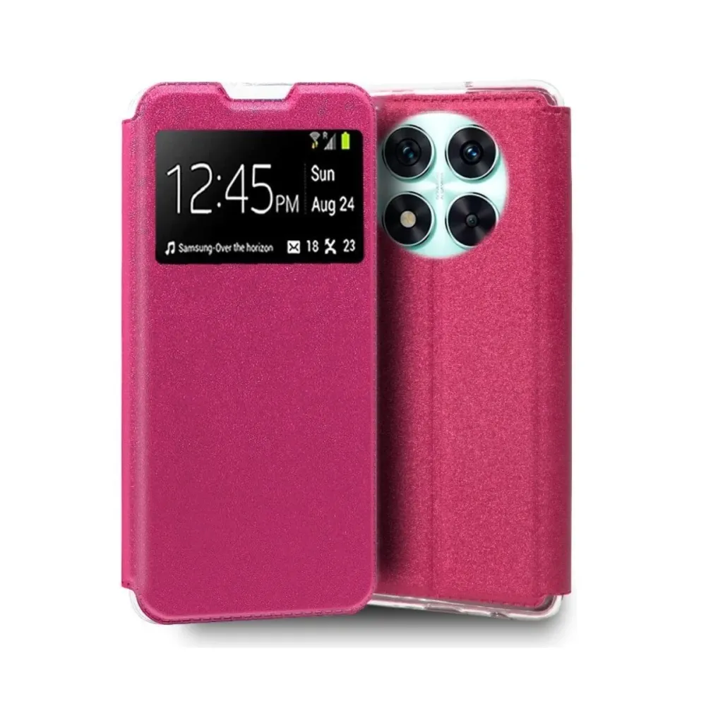 Capa Flip Cover Xiaomi Redmi Note 14 Pro 5G Rosa