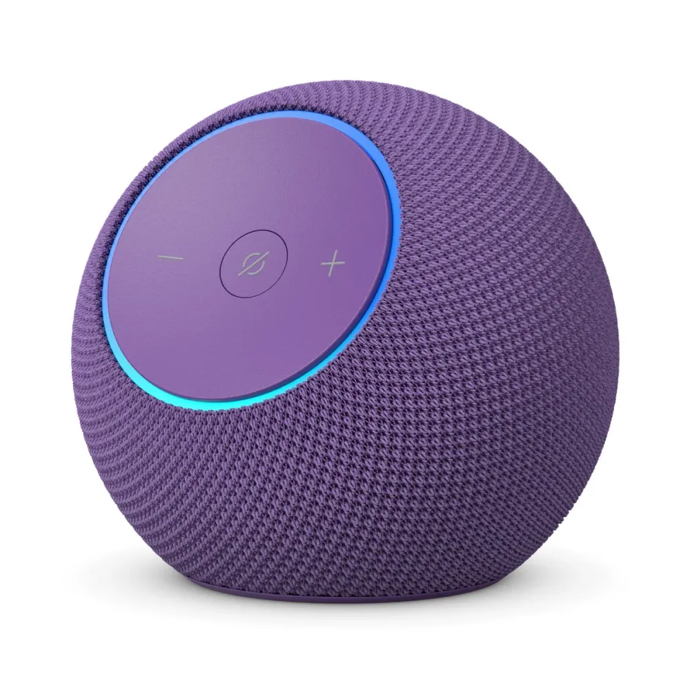 Assistente Virtual Amazon Alexa Echo Dot Max Roxo