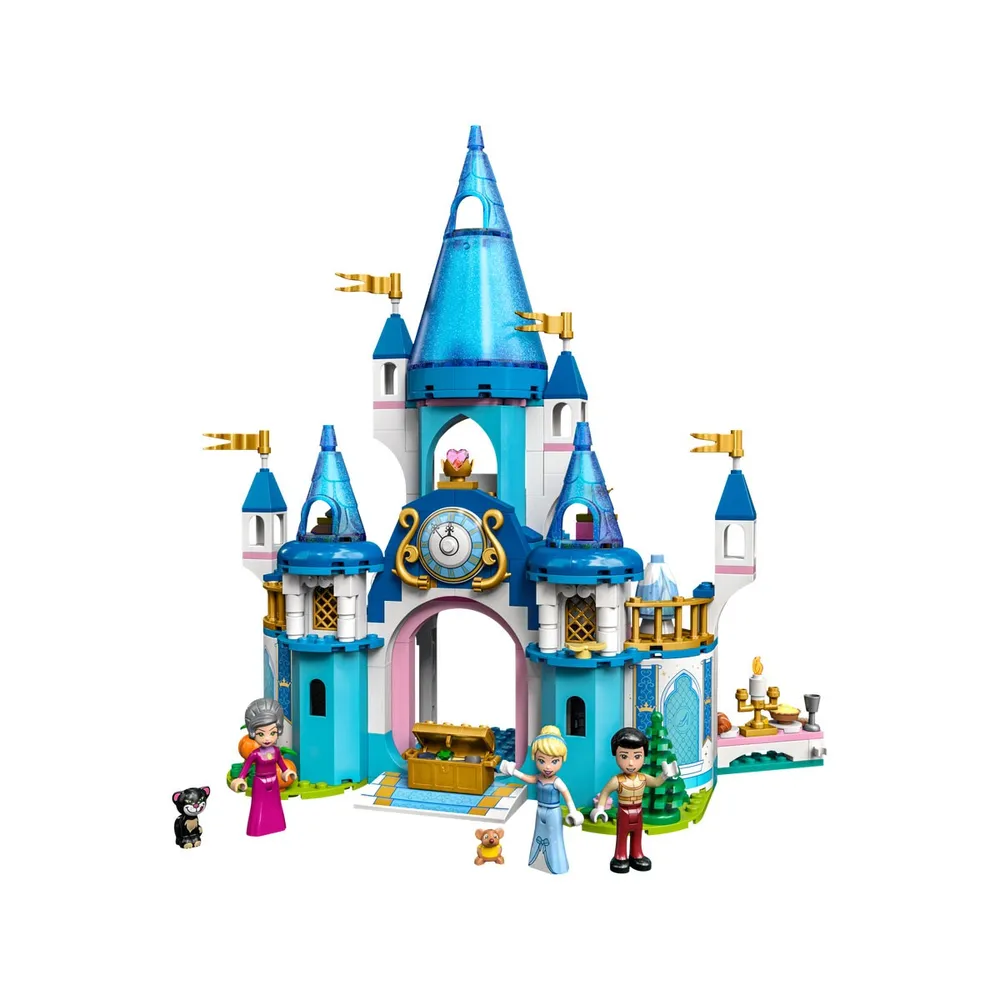 LEGO Disney Cinderella and Prince Charming's Castle - 43206