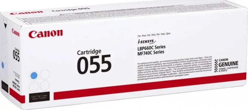 CRG 055 C - Cartridge compativel com: MF740, LBP660