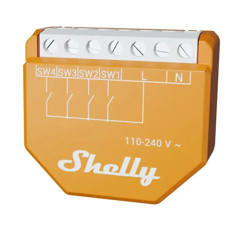 Módulo de Ativação de Cenários Shelly Z-Wave Mesh/LR