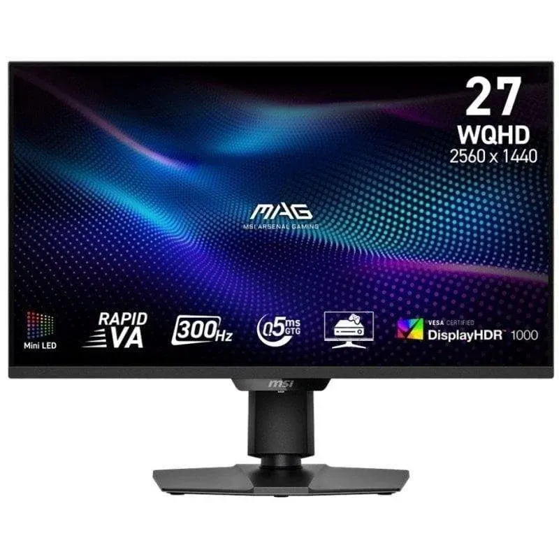 Monitor MSI MAG 274QPF X30MV 27" QHD 300Hz VA Mini-LED Quantum Dot 0.5ms HDR1000