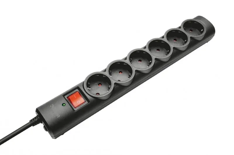 TRUST SURGE GUARD 6 TOMADAS