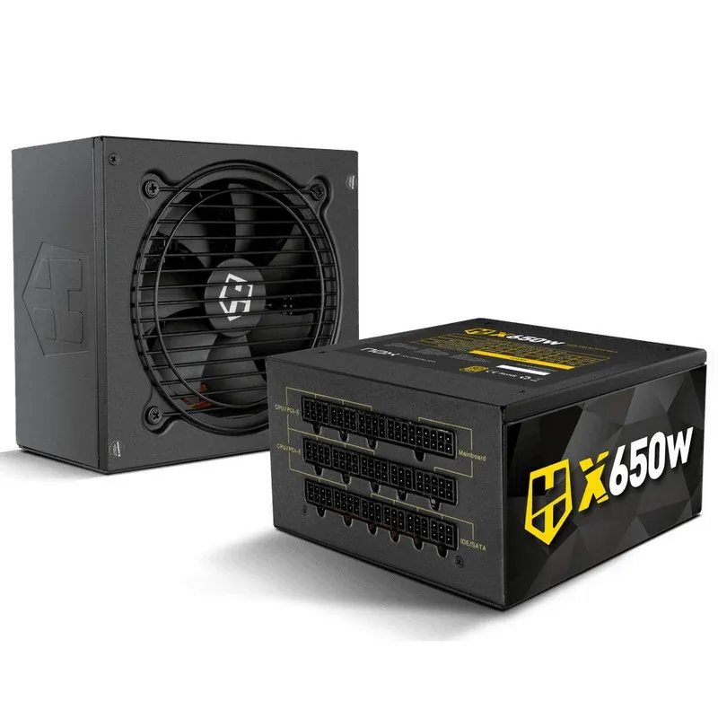 Fonte Alimentação Fonte NOX HUMMER X 650W Modular Gold