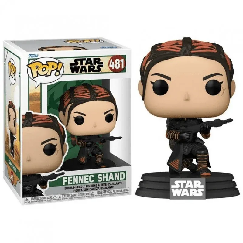 Figura Funko Pop! Star Wars O Livro de Boba Fett Fennec Shand #481