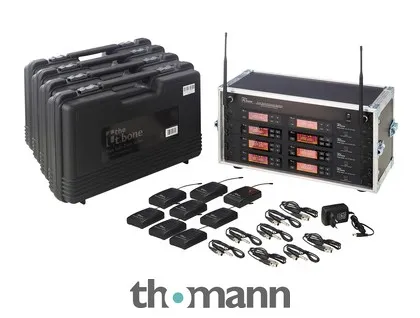 the t.bone free solo PT 660 MHz/8 CH Rack