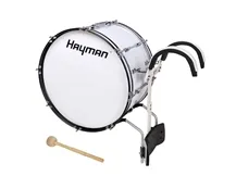 Bombo de Marcha Hayman MDR-2212 Branco