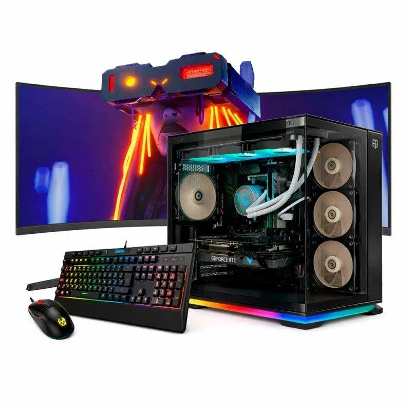 Desktop NeoPC Intel Core i7 14700KF 32GB RTX 5060 2TB NVMe Windows 11 Pro 34" QHD curvo