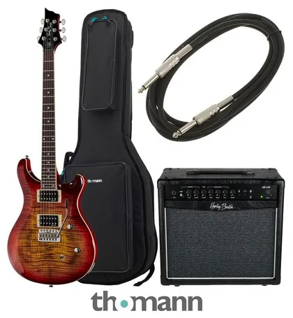 Harley Benton CST-24T Paradise Flame Bundle