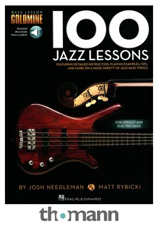 Hal Leonard 100 Jazz Lessons Bass