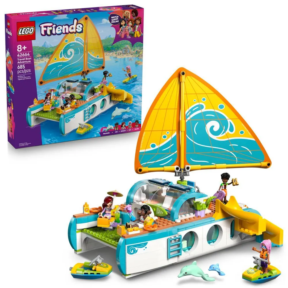 LEGO Friends: Aventura em Viagem de Barco | Idades 8+ | 685 Peças | Item 42664
