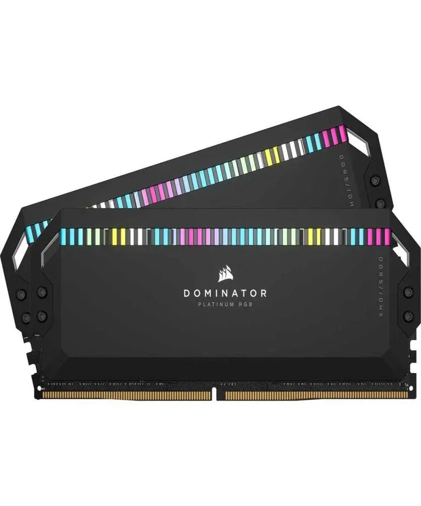 Memória RAM Corsair Dominator RGB 32GB (2x16GB) DDR5 7200MHz CL34