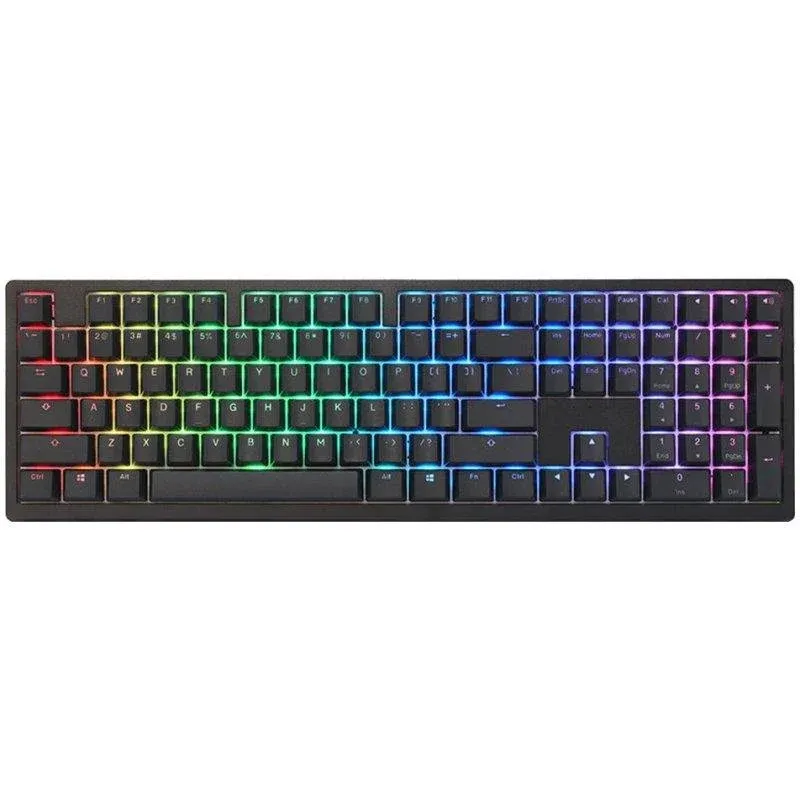Teclado Ducky Zero 6108 Classic Black RGB Tri-mode Connect MX2A-Red (ES)