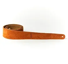 Correia Guitarra Taylor Embroidered Suede 2,5" Honey Gold