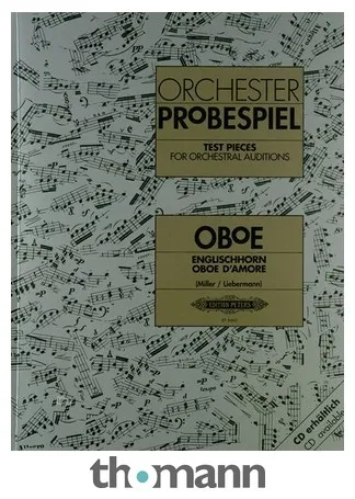 Edition Peters Orchester Probespiel Oboe