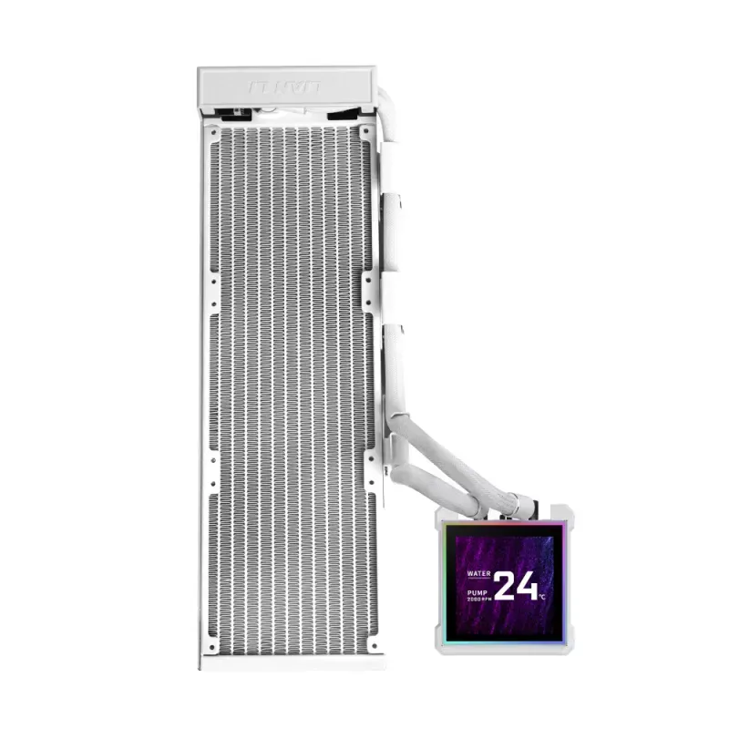 Water Cooler CPU AIO Lian Li HydroShift II LCD-S 360 Branco - 360mm S/Ventoinhas