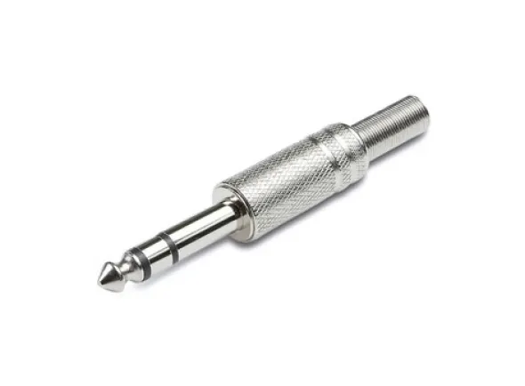 Egitana Ficha Jack 6,3mm Macho Stereo Metálico