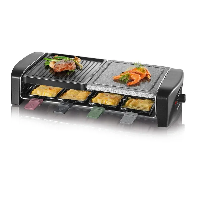 Severin RG 9645 Raclette Party Grill Multifunções 1400W