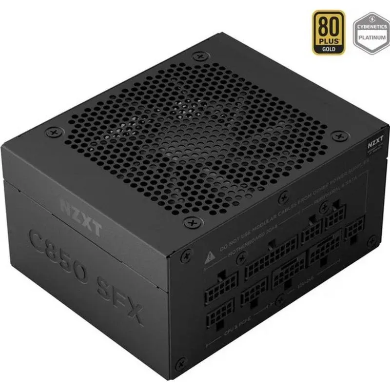 Fonte Alimentação Fonte de Alimentação NZXT C850 SFX Gold 850W Certificação 80+ Gold Modular