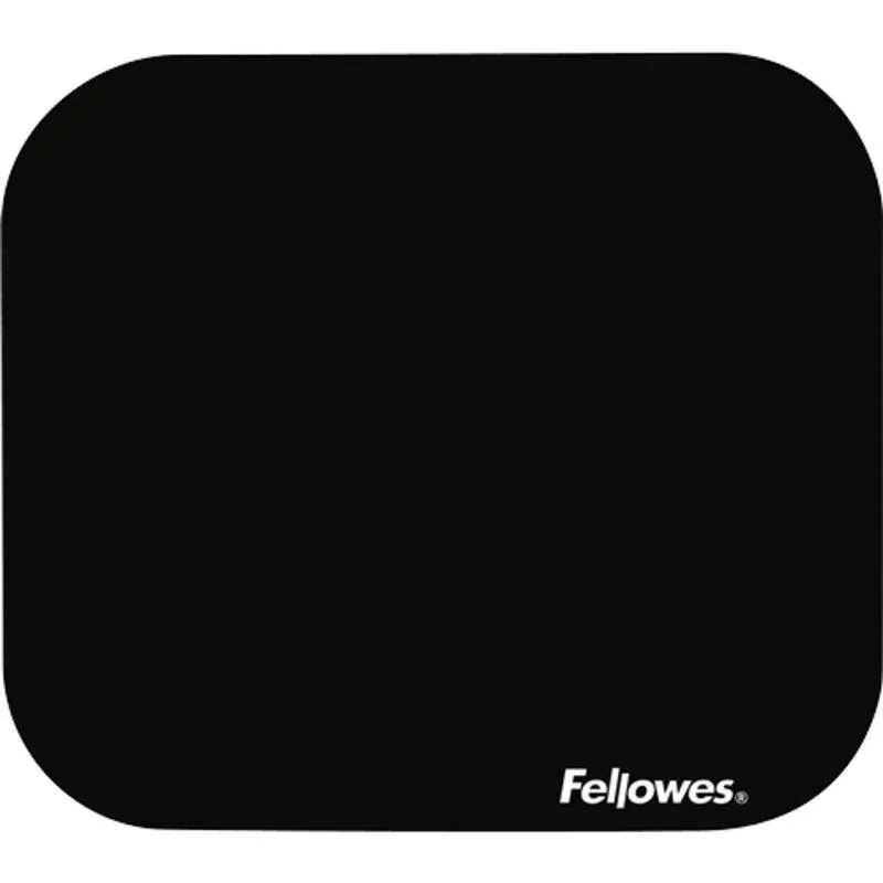 Alfombrilla para rato Fellowes 58024 Preto Poliéster Borracha 232x199mm