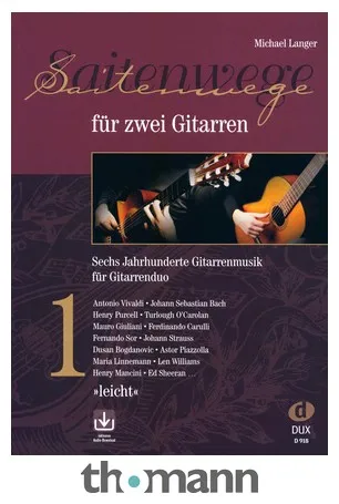 Edition Dux Saitenwege für zwei Gitarren 1