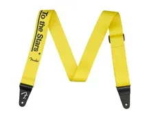 Correia de Guitarra Fender Tom DeLonge To The Stars Amarelo Graffiti