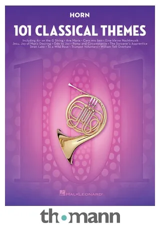 Hal Leonard 101 Classical Themes Horn